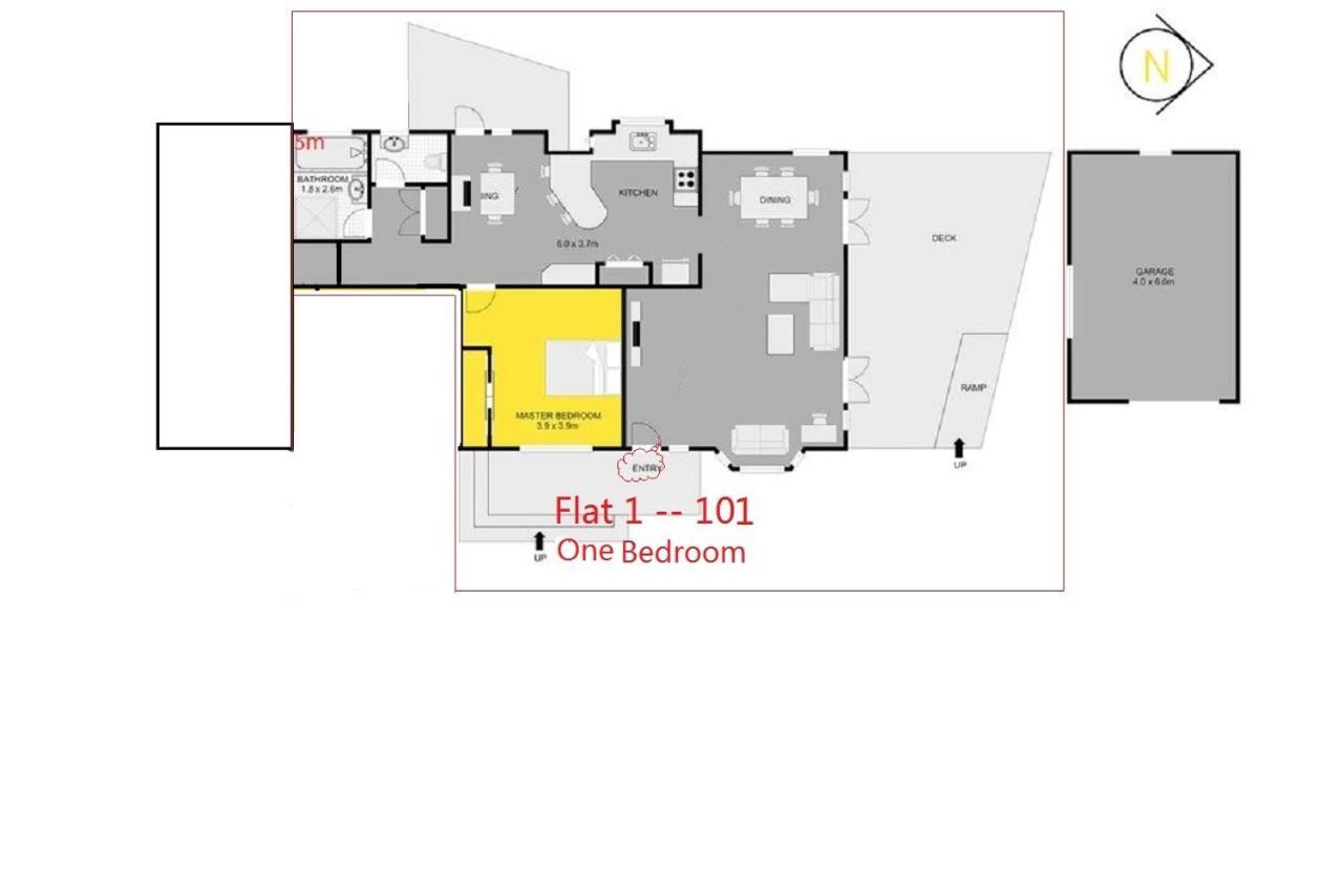 הוילה אוקלנד Red Brick House מראה חיצוני תמונה